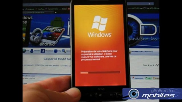 Installation Rom WM 6.5 sur HTC HD2- generationmobiles.net