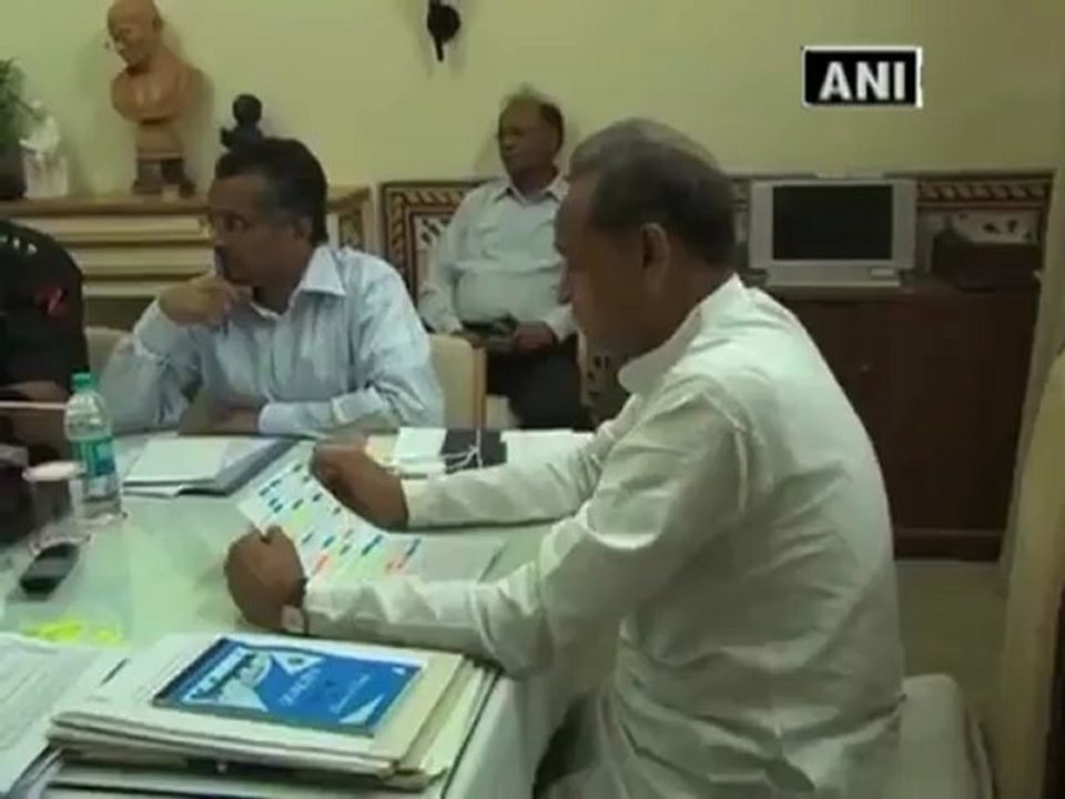Raj govt prepares to fight heavy rain situation.mp4