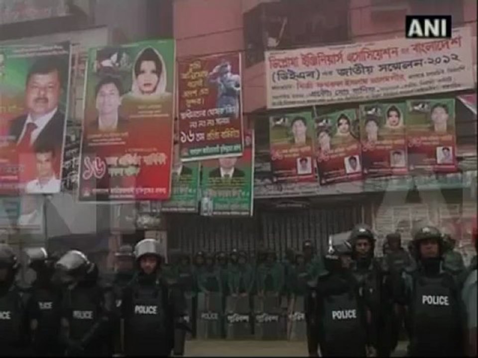 Tight security in Dhaka over strike call.mp4
