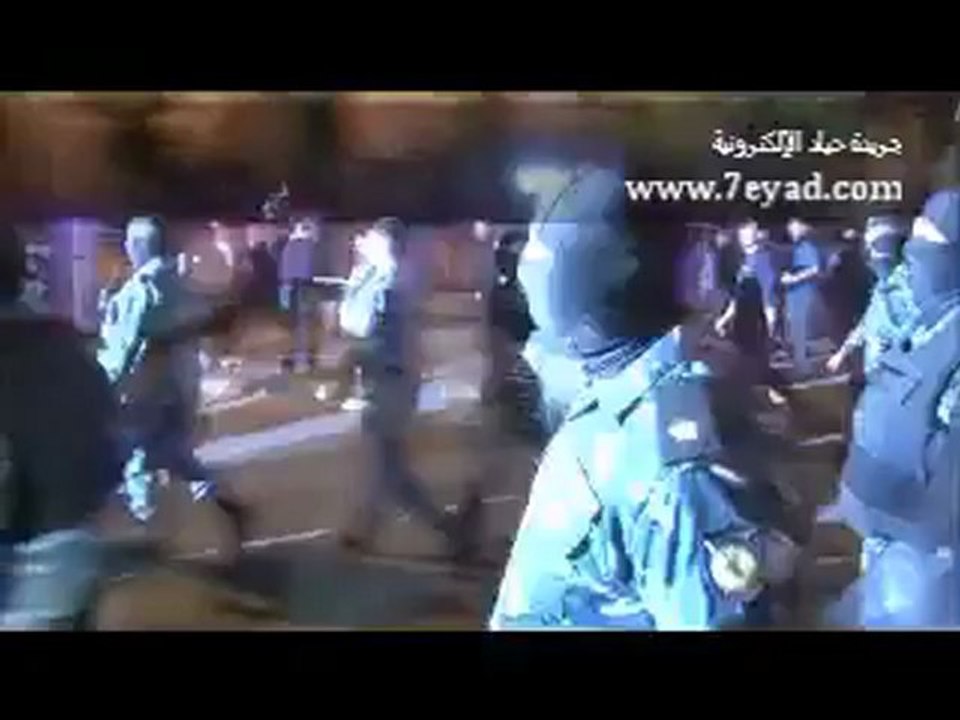 مسيرة كرامة وطن 5 وعنف القوات الخاصه ضد الشباب العزل