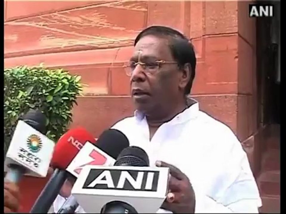 We will expose BJP- Narayanasamy over coal scam.mp4