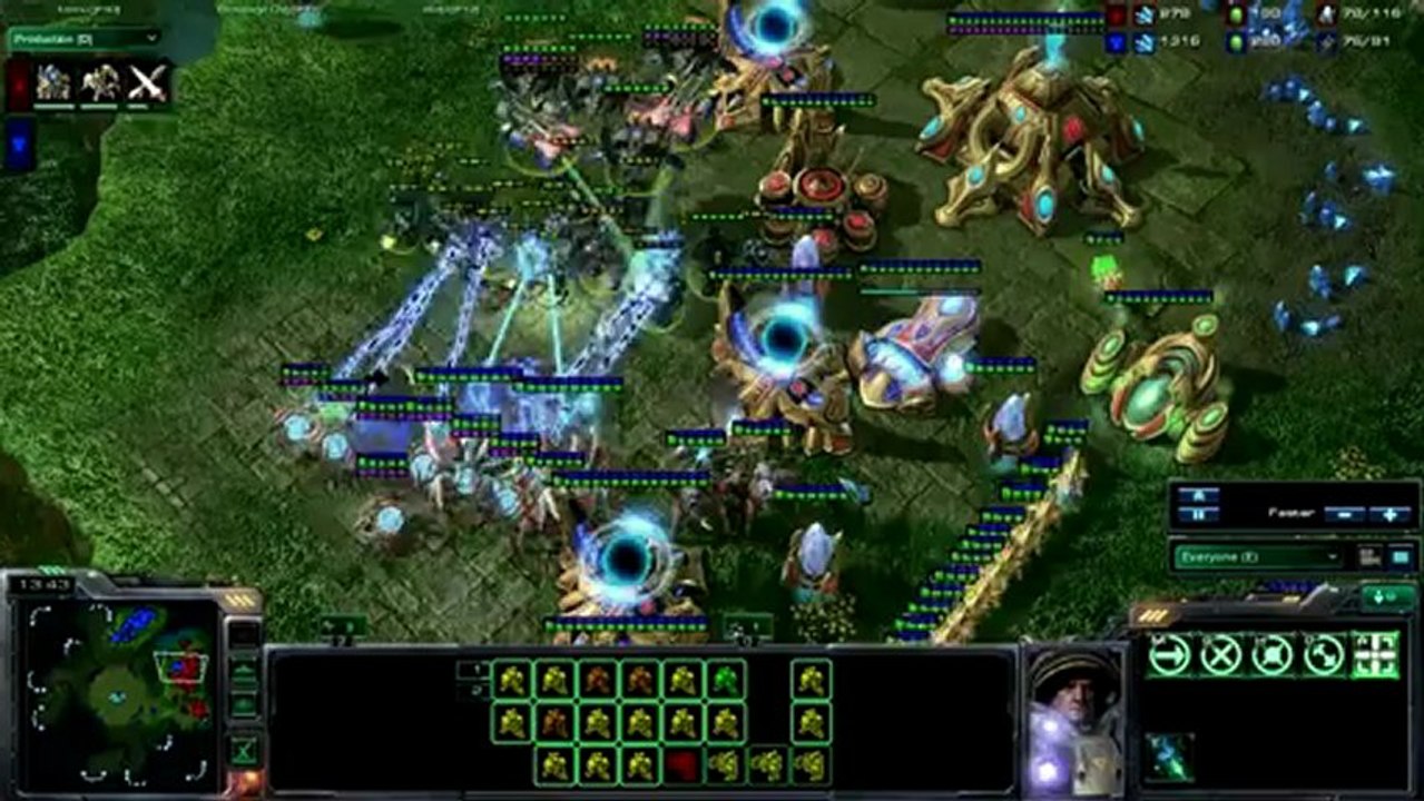 Starcraft 2 Replay - Protos Vs Terran