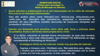 MARKETING DIGITAL: 5 Pasos para Investigar tu Nicho en Internet - Marketing Internet Pymes ©