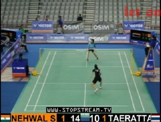Victor Korea Open 2013 ทรัพย์สิรี แต้รัตนชัย VS Saina Nehwal Set3