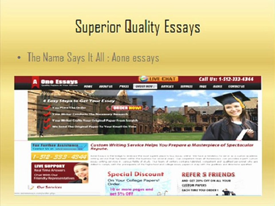 About Us [http://www.aoneessays.com ]