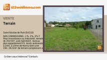 A vendre - terrain - Saint Nicolas de Port (54210)