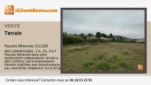 A vendre - terrain - Pouzols Minervois (11120)