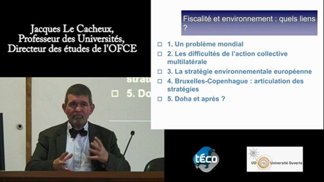 Politiques environnementale et fiscale : deux défis pour l'UE ? (1/1)