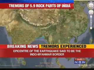 Moderate earthquake rocks North-east