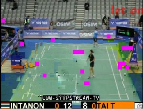 Victor Korea Open 2013 รัชนก อินทนนท์ VS Tai Tzu Ying Set1