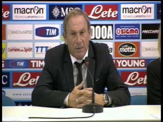 Napoli - Zeman dopo la sconfitta per 4-1 (07.01.13)