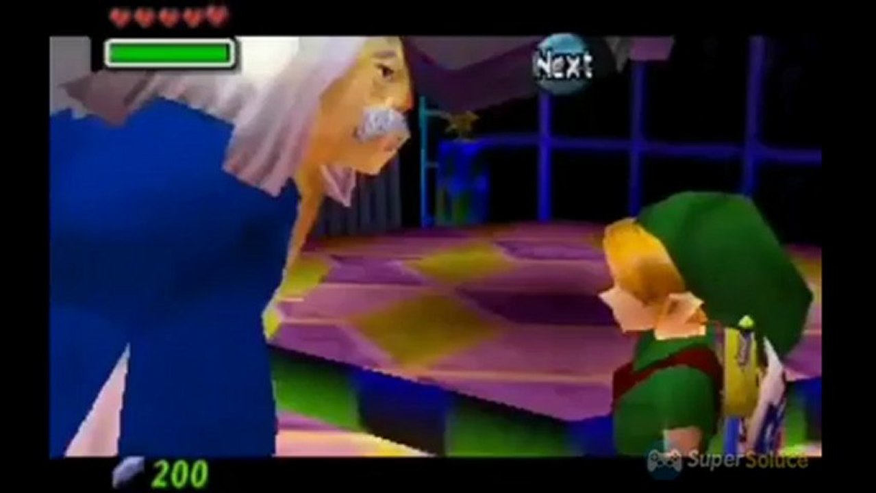 Soluce Zelda Majora's Mask : récupérer le quart de coeur n°09