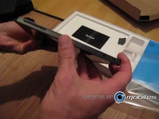 Deballage de la Surface de Microsoft - www.generationmobiles.net