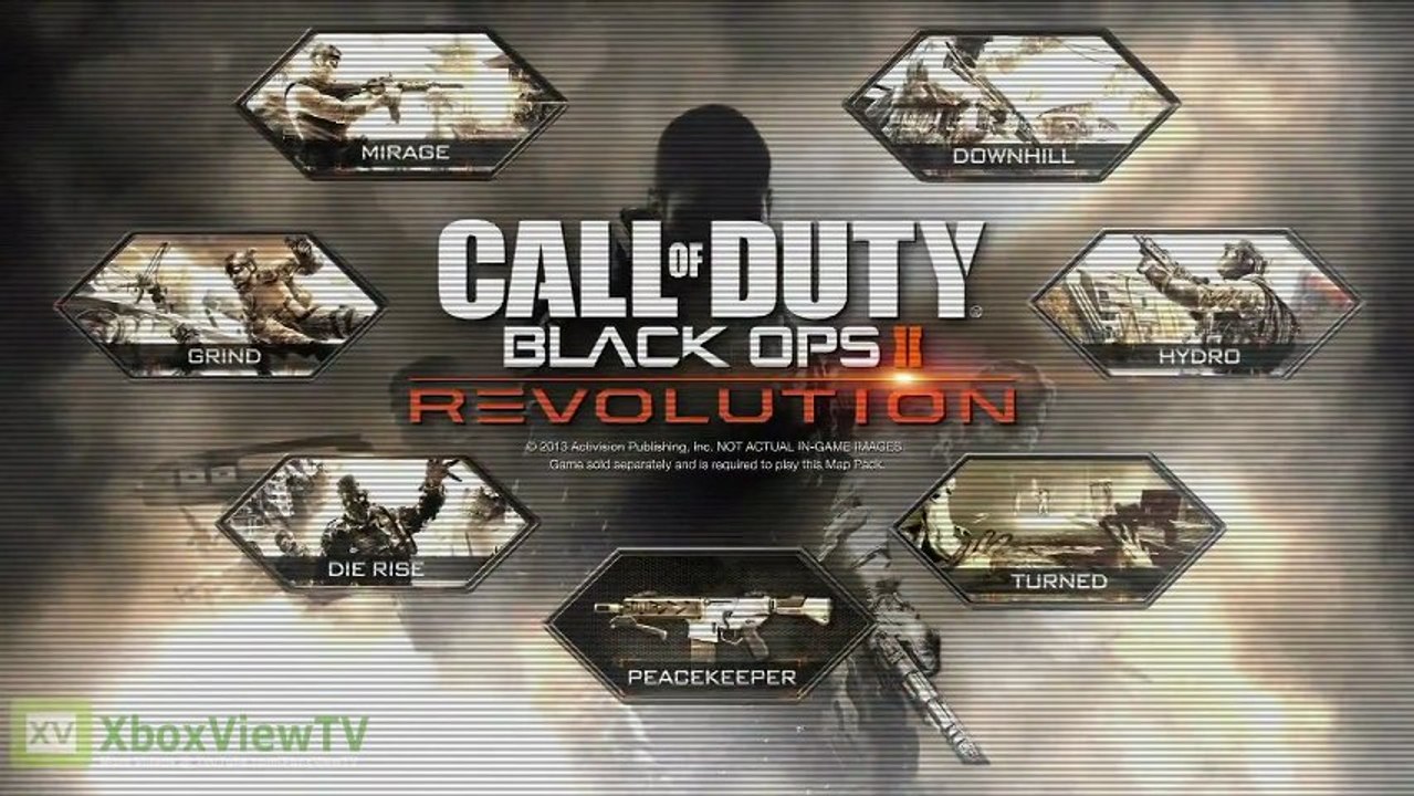Call of Duty: BLACK OPS 2 | "Revolution Map Pack" Preview [EN] (2013) | HD