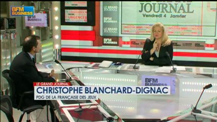 Christophe Blanchard-Dignac et Christian Saint-Etienne - 4 janvier - BFM : Le Grand Journal 2/4