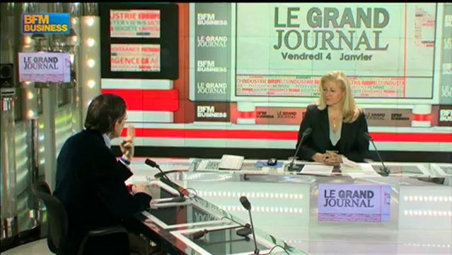 Christophe Blanchard-Dignac et Christian Saint-Etienne - 4 janvier - BFM : Le Grand Journal 3/4
