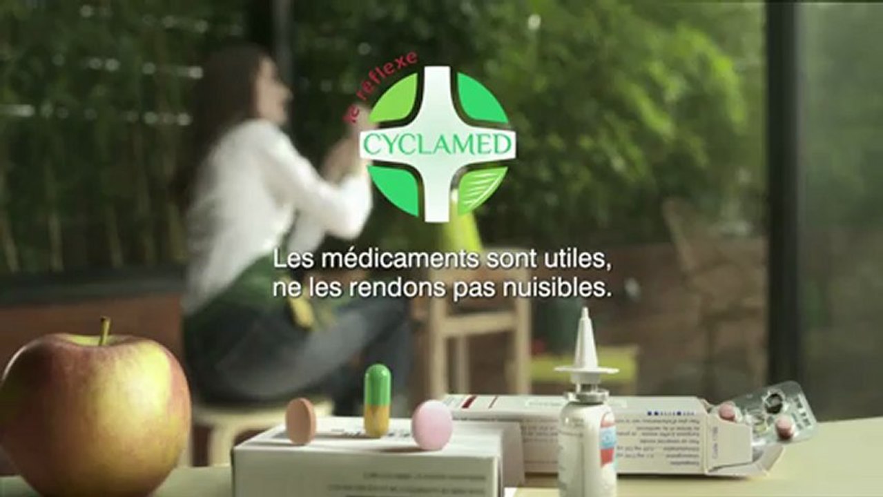 Environnement et médicaments non utilisés - Spot TV Cyclamed (version longue)