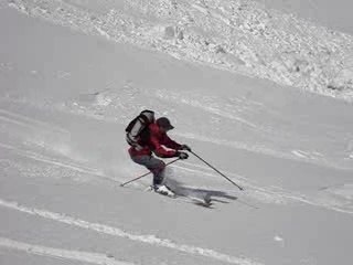 ski en poudreuse au chili