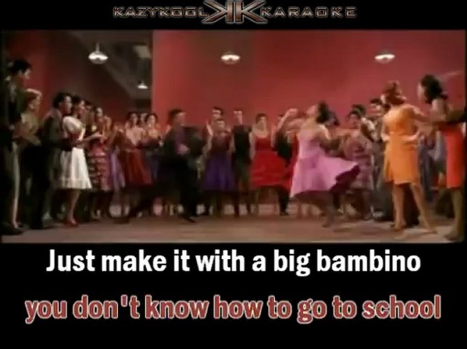 GROUP'N'SWING-Mambo italiano KARAOKE