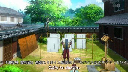 [Yokainofansub] Hakuouki Reimeiroku - 08 vostfr HD