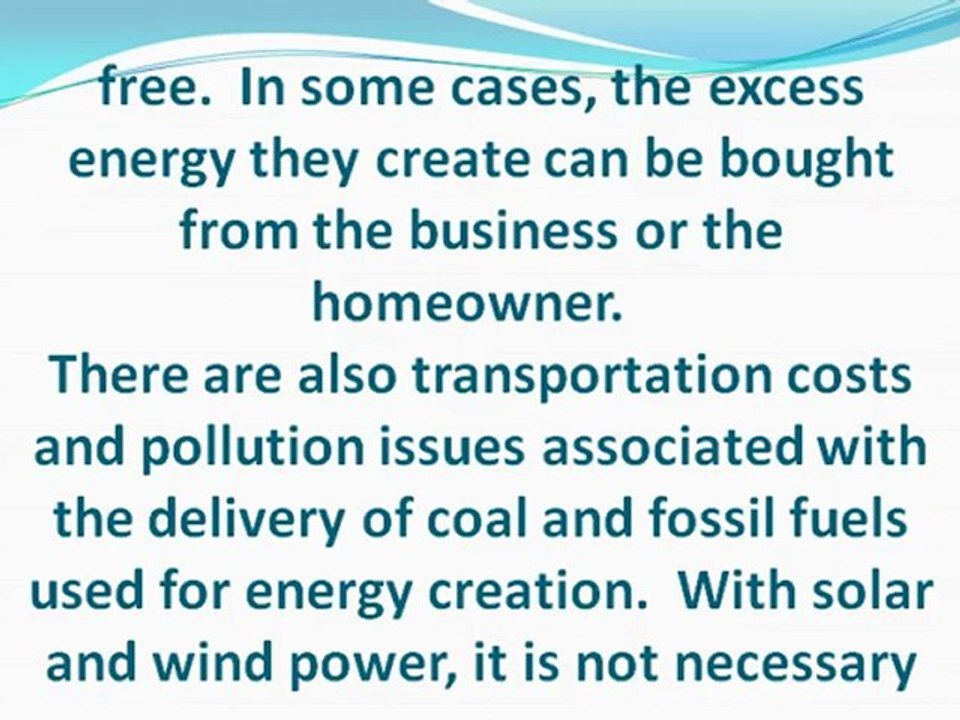 Why Alternative Energy Use Matters to All of Us