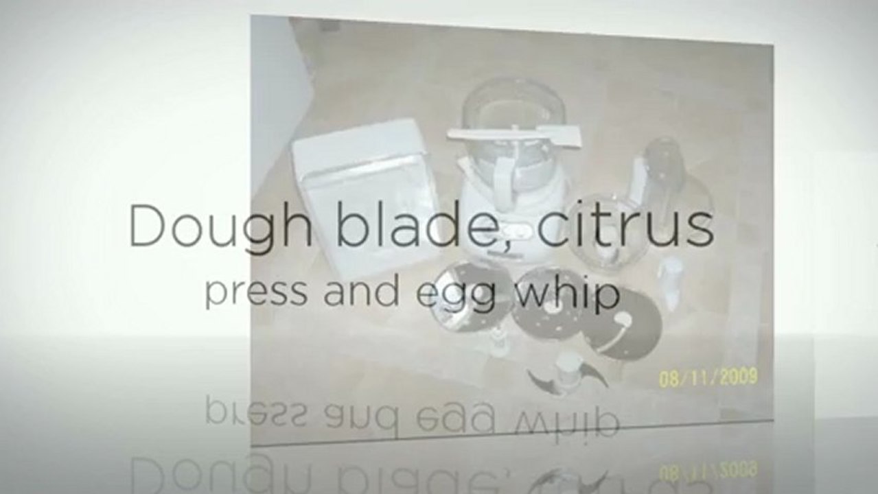 KitchenAid KFPW760WH 700-Watt 12-Cup Food Processor