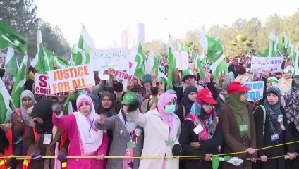 Pakistan: heurts durant une manifestation anti-gouvernementale