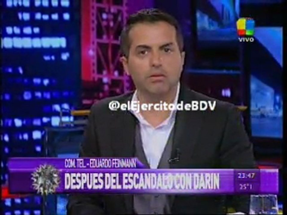 Feinman habló con Intratables. Cruce con Angel de Brito