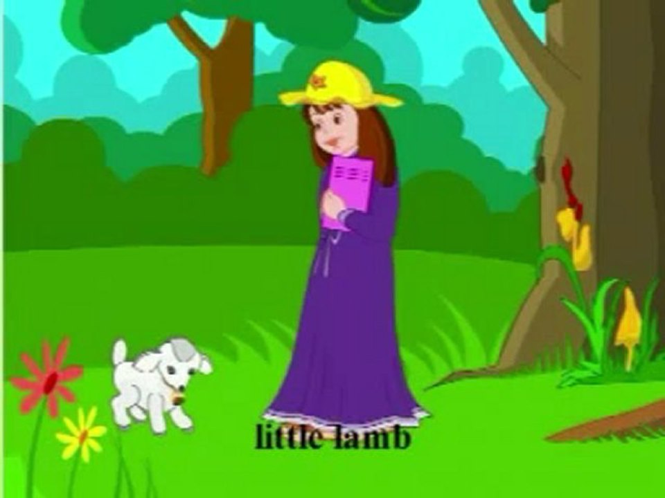 Nursery Rhymes - Mary Had a Little Lamb.mp4