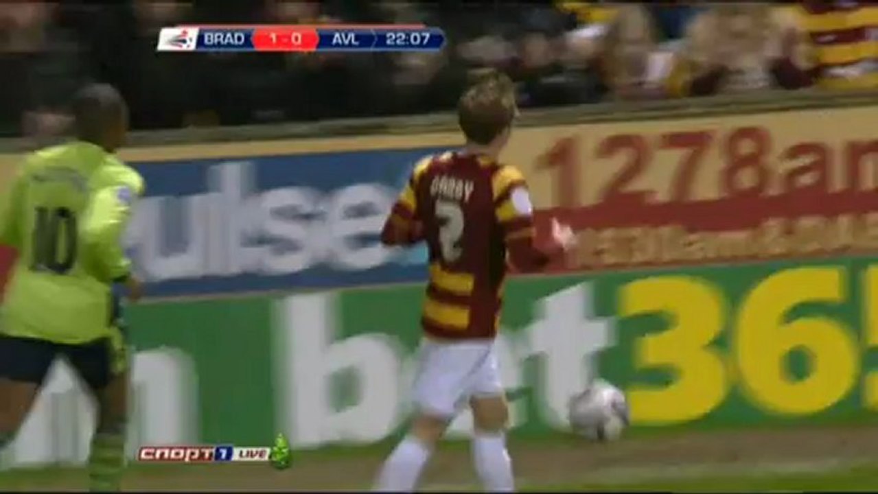 Bradford - Aston Villa (1st Half Time)
