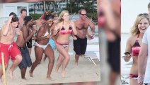 Bikini-Clad Alexandra Burke Soaks Up the Sun in Miami Again