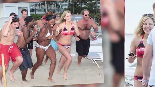 Bikini-Clad Alexandra Burke Soaks Up the Sun in Miami Again