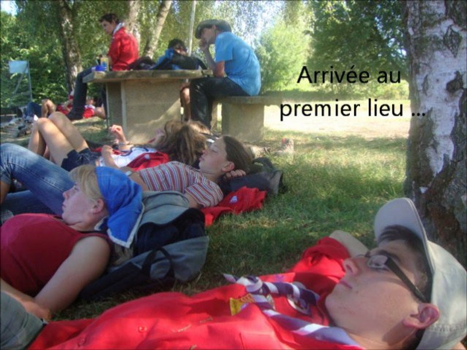 Camp Pionniers-Caravelles 2012 Yssingeaux, Aurilliac, Vire, Flers