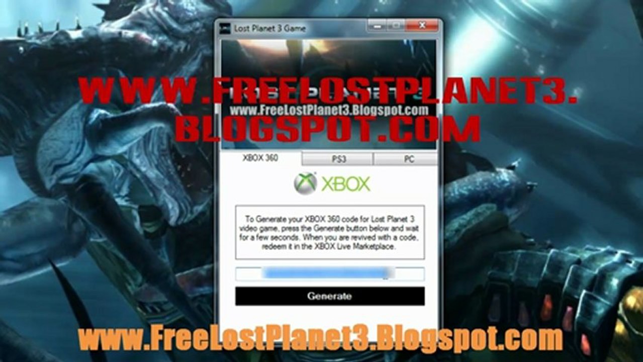 Get Free Lost Planet 3 Game Crack - Xbox 360 / PS3 / PC