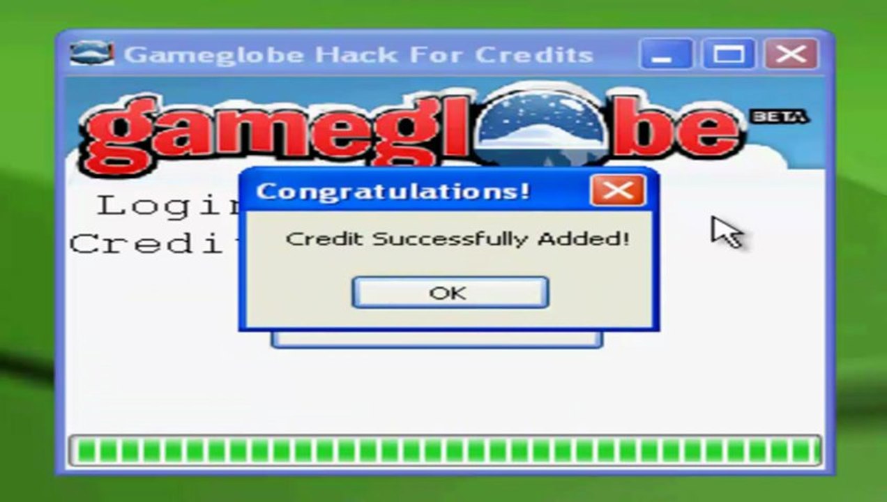 Gameglobe Credits Hack 2013
