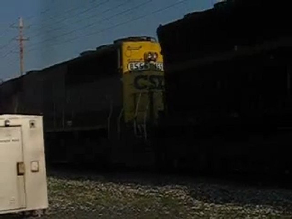 CSX Eastbound Freight