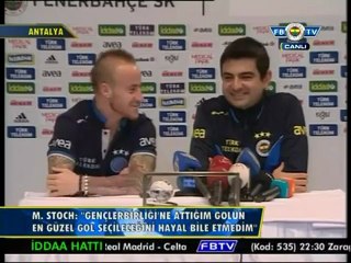 Miroslav Stoch'un Basın Toplantısı - 9 Ocak 2012