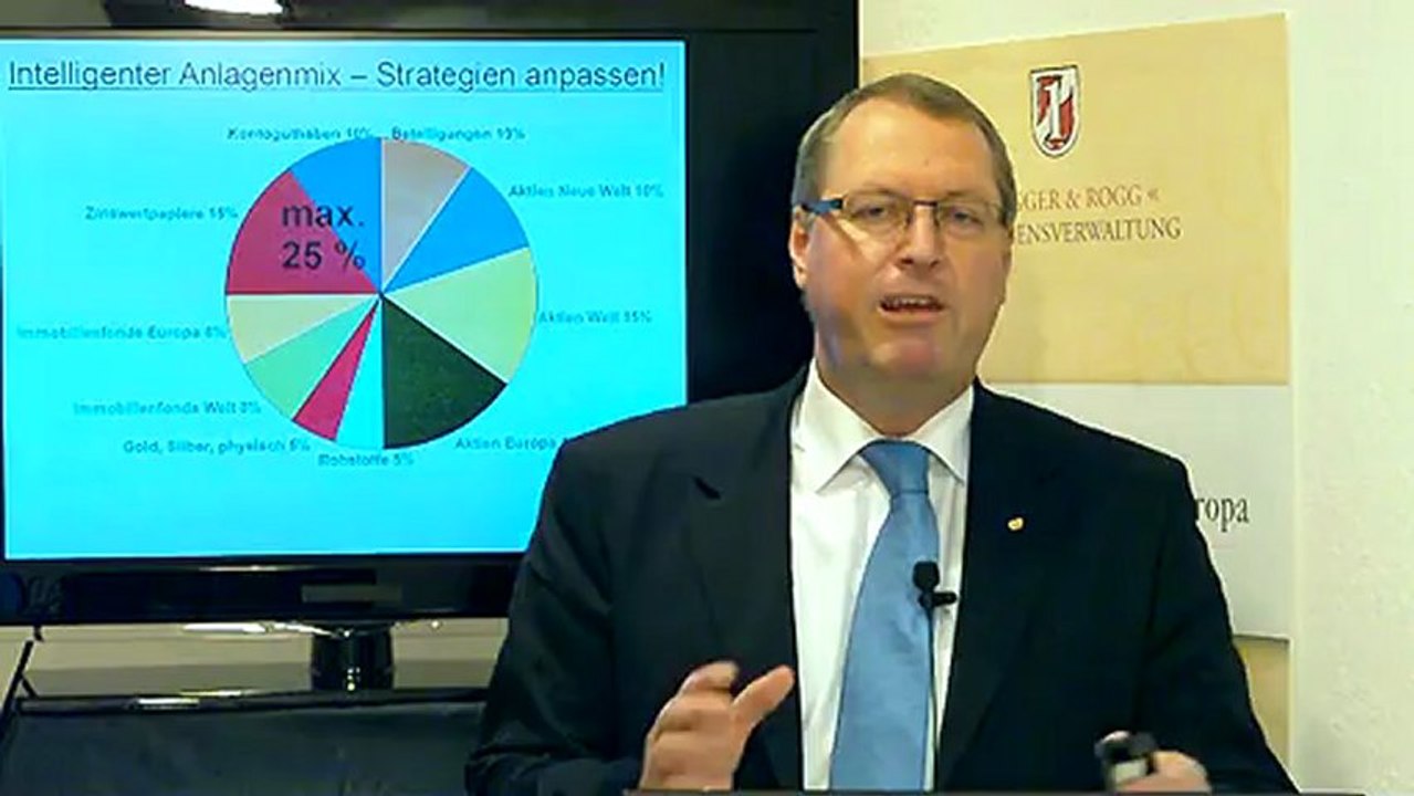 Geldanlage 2013: Was tun gegen Niedrigzinsen & kalte Enteignung?