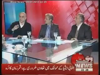 Tonight With Moeed Pirzada (Doctor Tahir Ul Qadri Challenge:How Far Things Have Reached?) 09 January 2013