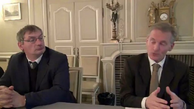 Guy Férez, voeux 2013, l'Arquebuse et le commerce du centre