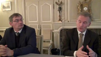 Guy Férez, voeux 2013, l'Arquebuse et le commerce du centre