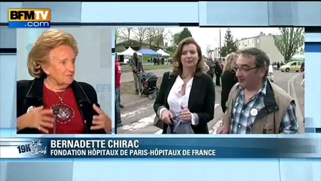 Bernadette Chirac : au début ça a été très dur , m'a confié Valérie Trierweiler