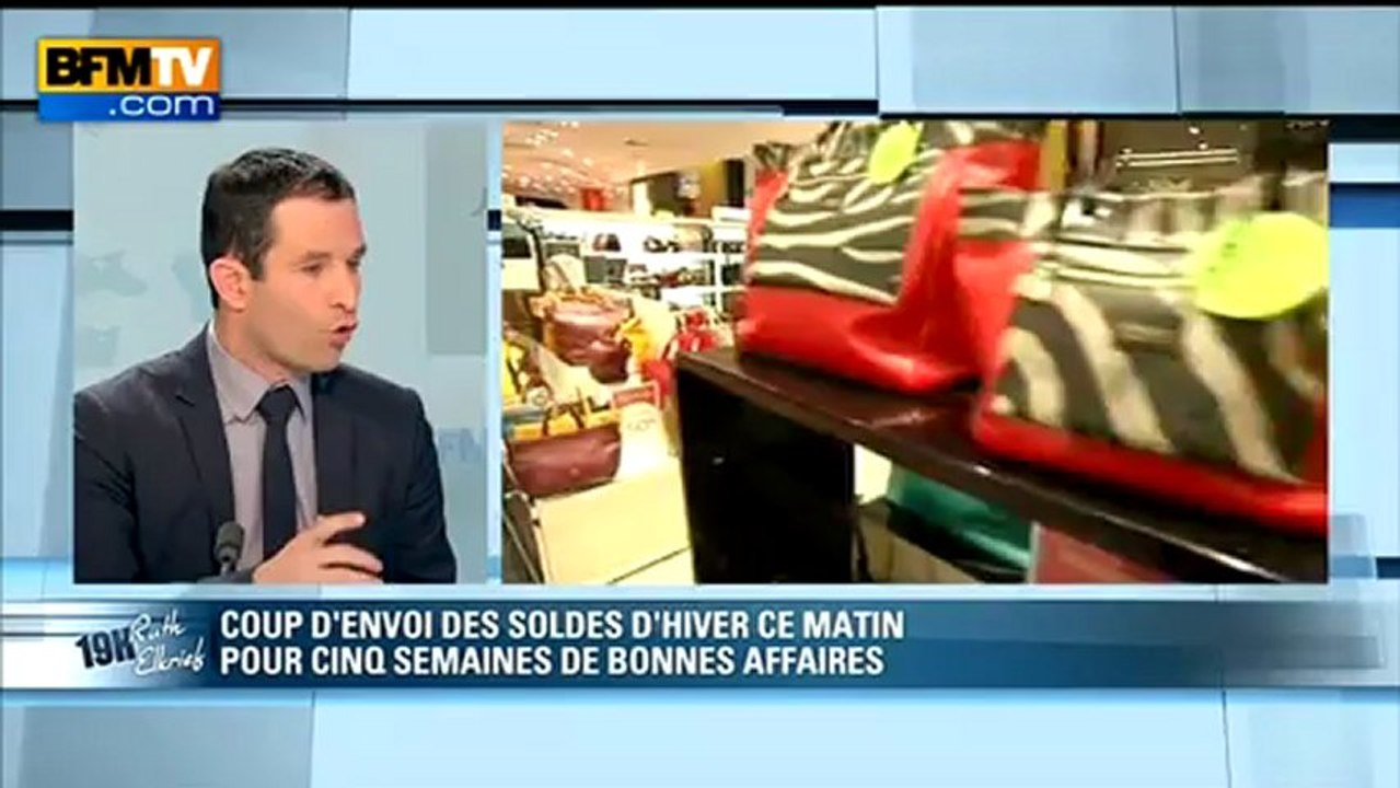 Benoît Hamon, invité de Ruth Elkrief