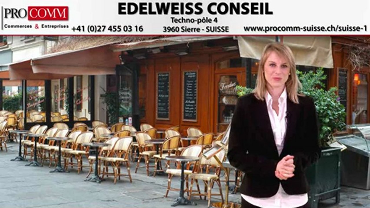 Vente commerce Sierre