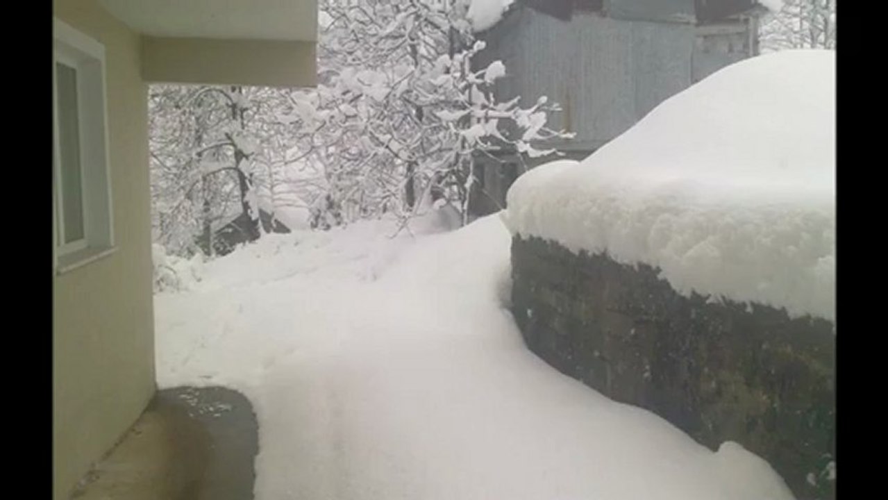 09.01.2013 keşap yazlık köyü kar fotoları