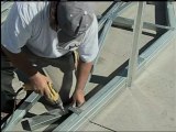 Metal Building Installation Series Step 4 - Trusses