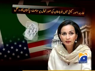 Geo Report- Pak Reaction On Balochistan Issue- 10 Feb 2012.mp4