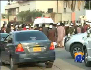Geo Report- Pir Pagara Leaves For London- 05 Jan 2012.mp4