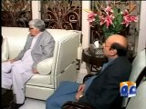 Geo Report- President Zardari Meets PM Gilani- 21st Dec 2011.mp4