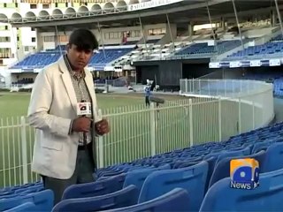 Geo Report- Spectators Wait For Afridi- 09 Feb 2012.mp4